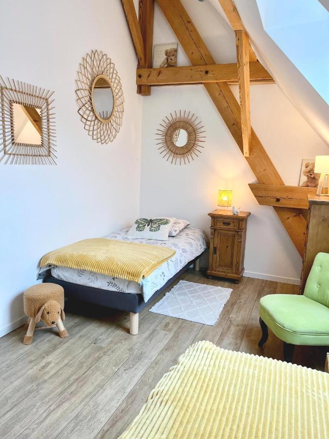 Aux 2 Girouettes Bed & Breakfast Merville  Luaran gambar